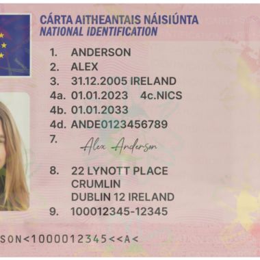 Buy Irish ID card
